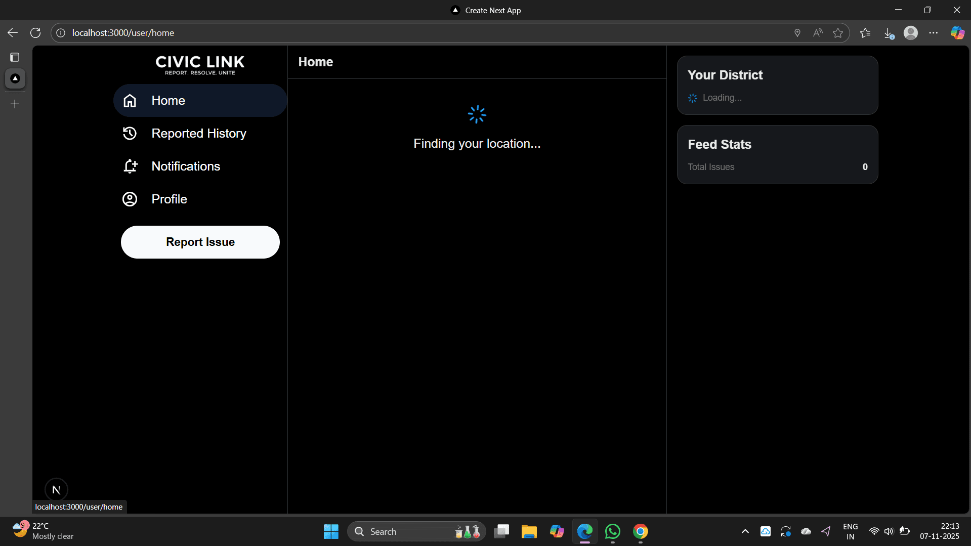 CivicLink – Civic Issue Reporting System - Image 2